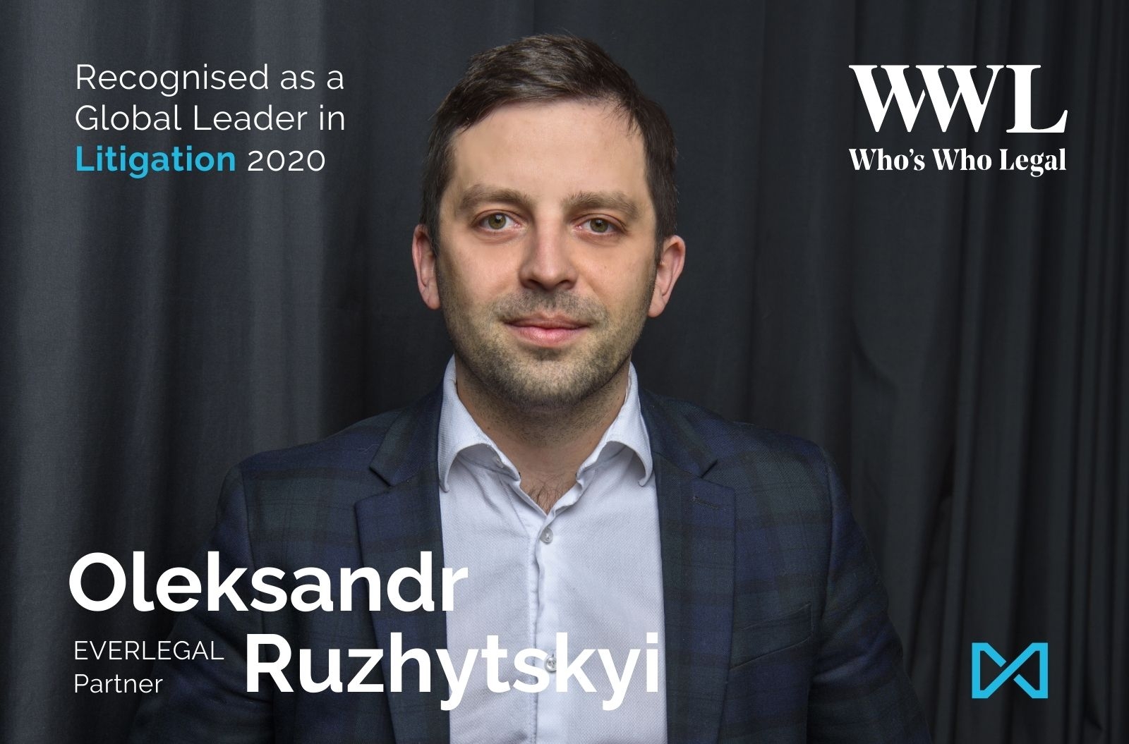 Oleksandr Ruzhytskyi is recognised as a global leader in WWL: Litigation 