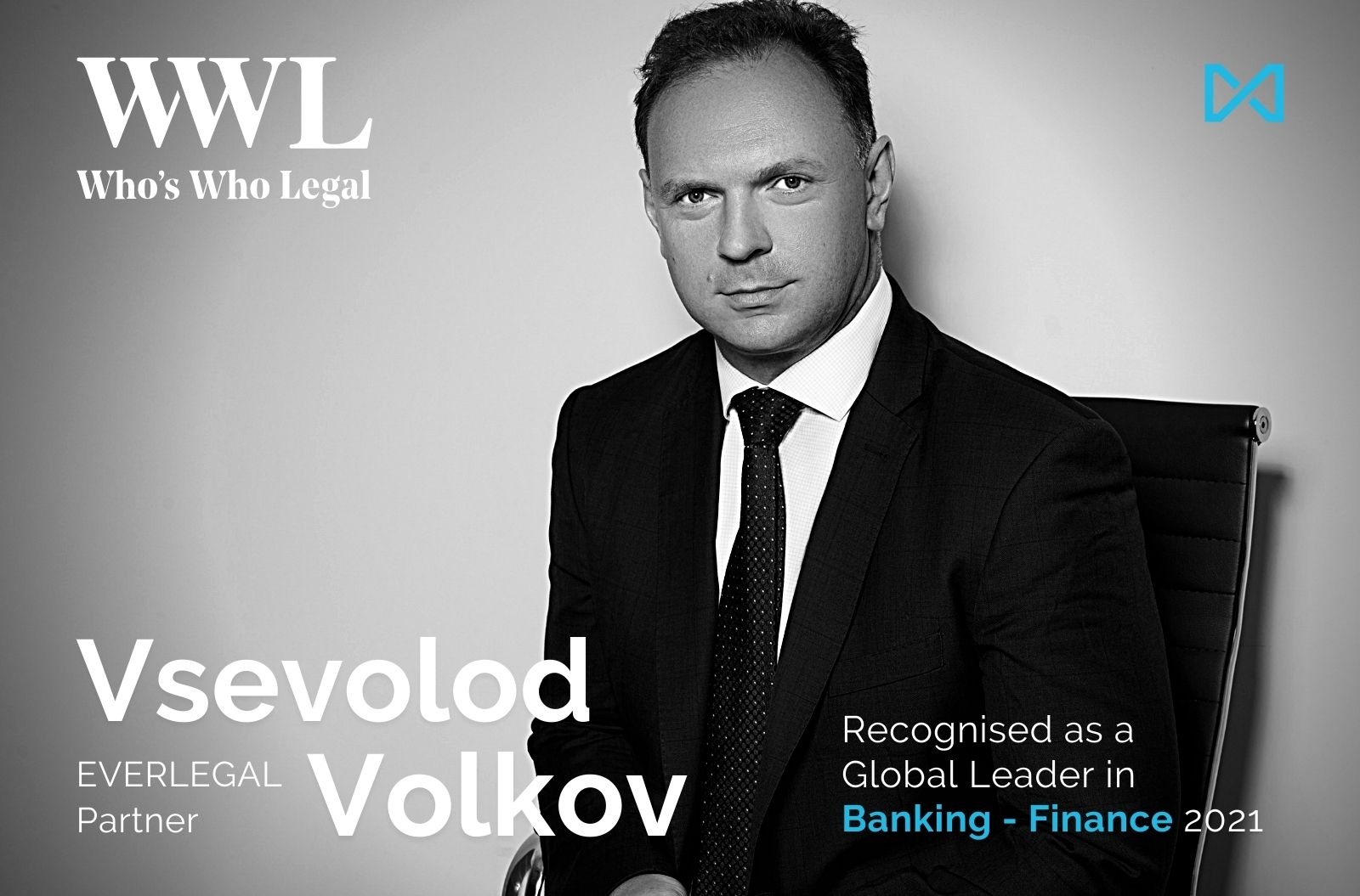 Vsevolod Volkov is recognised as a global leader in WWL: Banking-Finance 