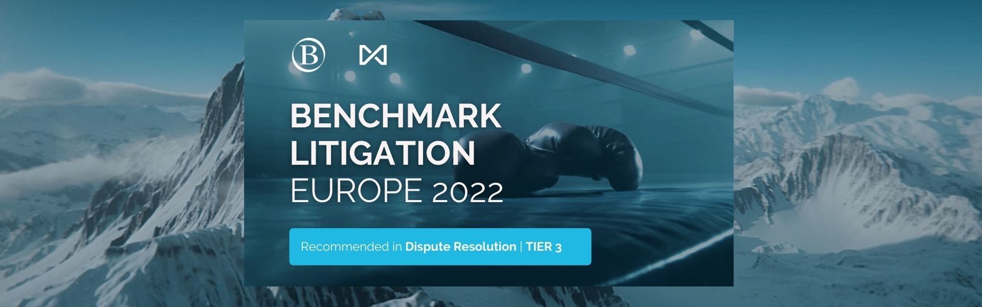 EVERLEGAL ranked by Benchmark Litigation Europe 2022