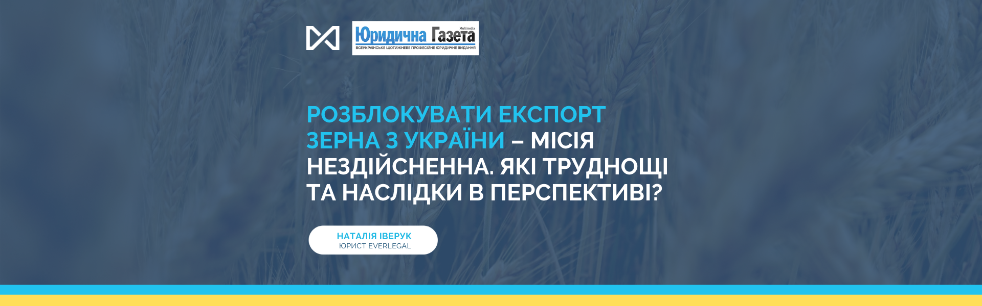Unlocking grain exports from Ukraine. What are the difficulties and consequences in the future?