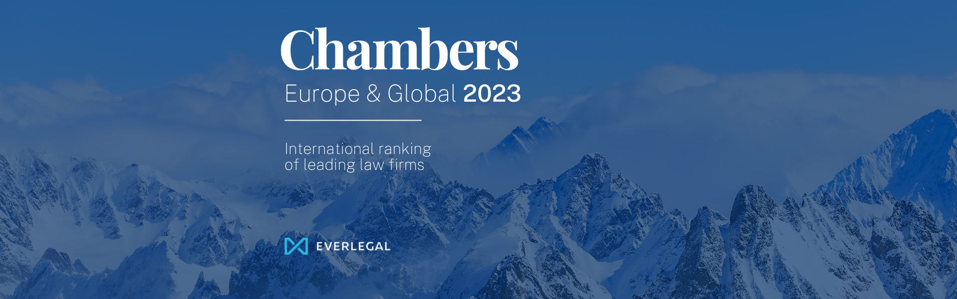 EVERLEGAL у рейтингах Chambers Europe & Global 2023