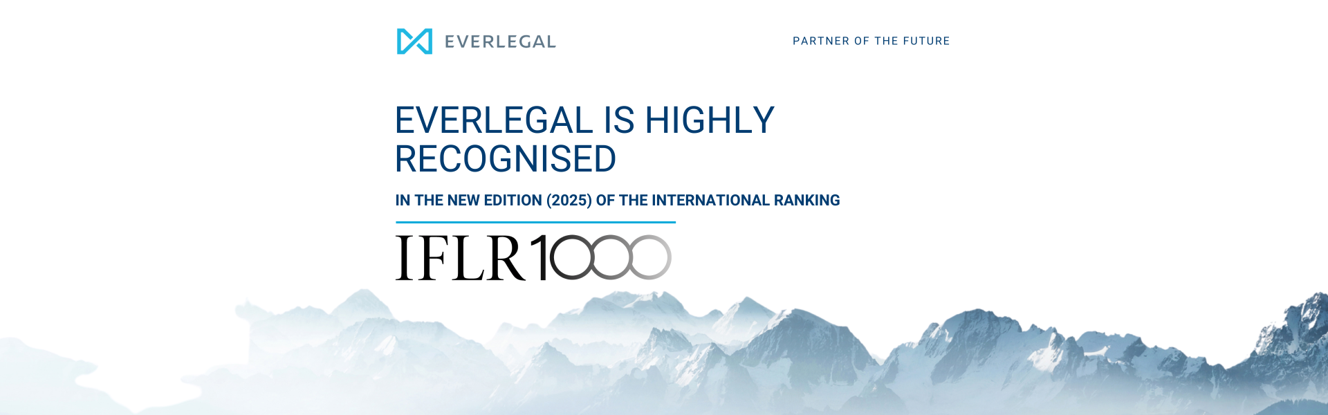 EVERLEGAL відзначено у міжнародному рейтингу IFLR1000 2025