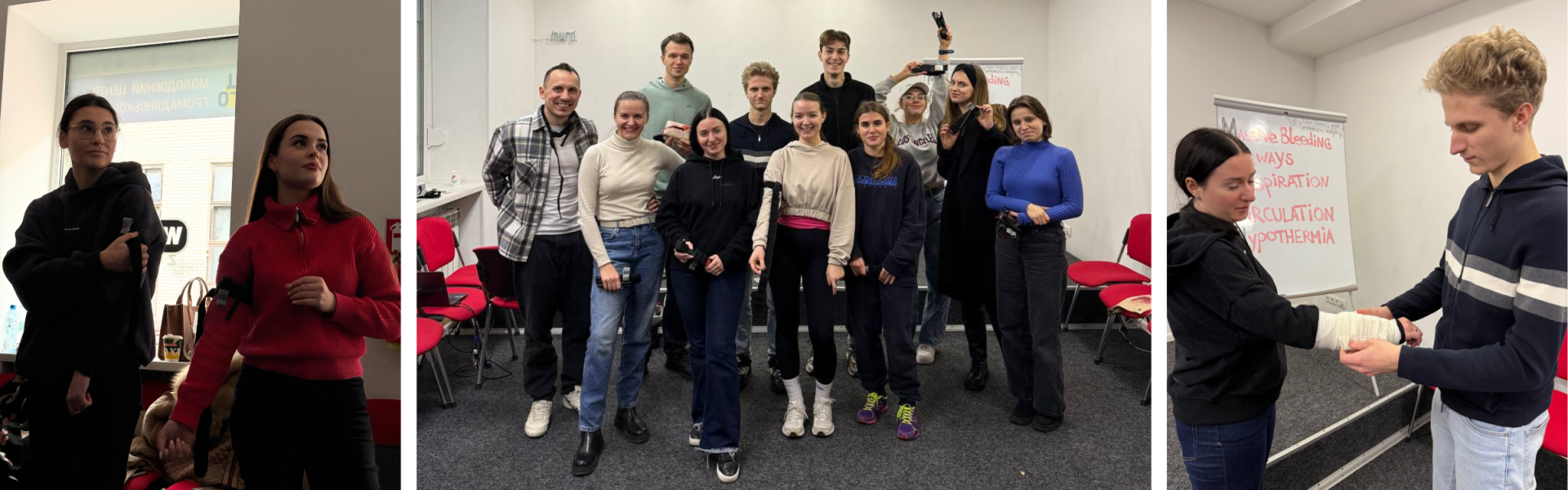 The EVERLEGAL team completed “Stop the Bleed” first aid training