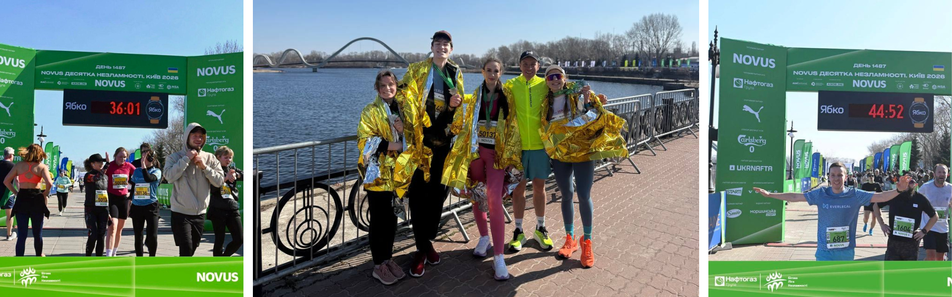 EVERLEGAL at the Novus Unbroken Ten. Kyiv 2026 charity run
