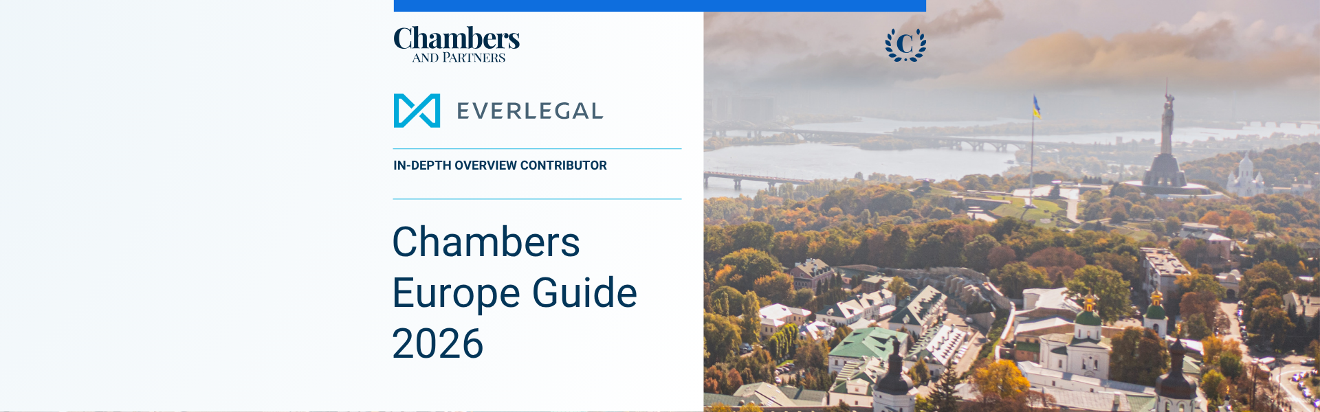EVERLEGAL Partners Contribute to Chambers Europe Guide 2026: Dispute Resolution and Investment Protection in Ukraine