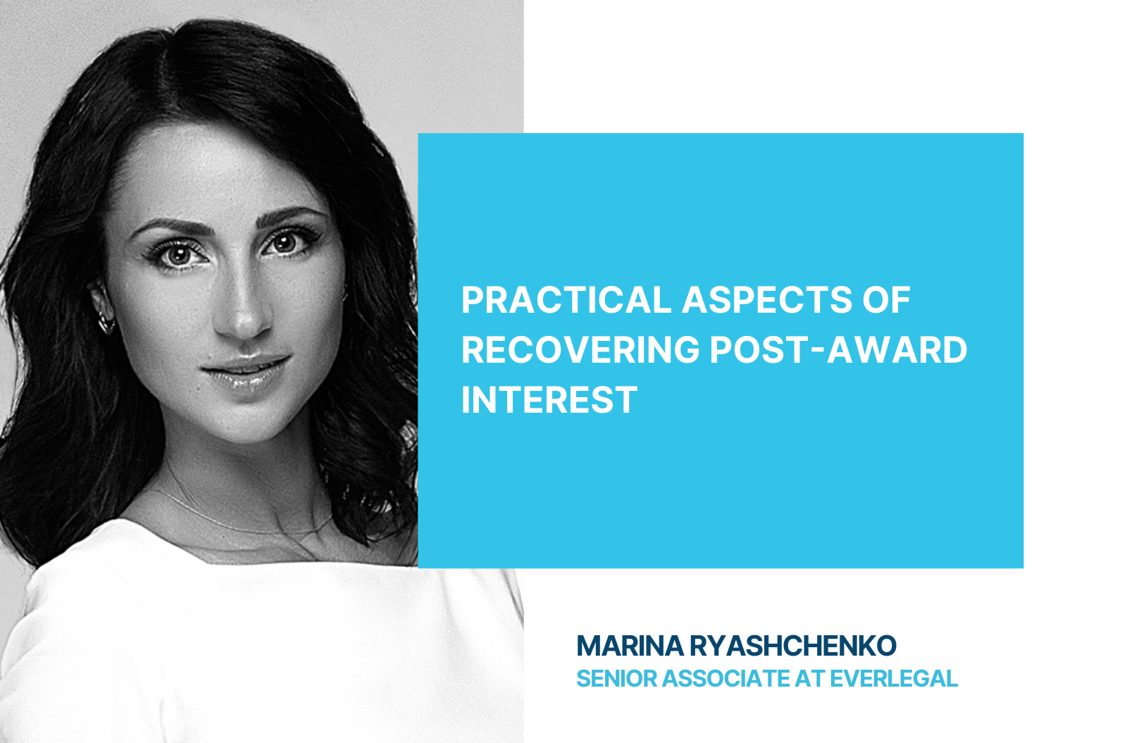 Practical aspects of recovering post-award interest 
