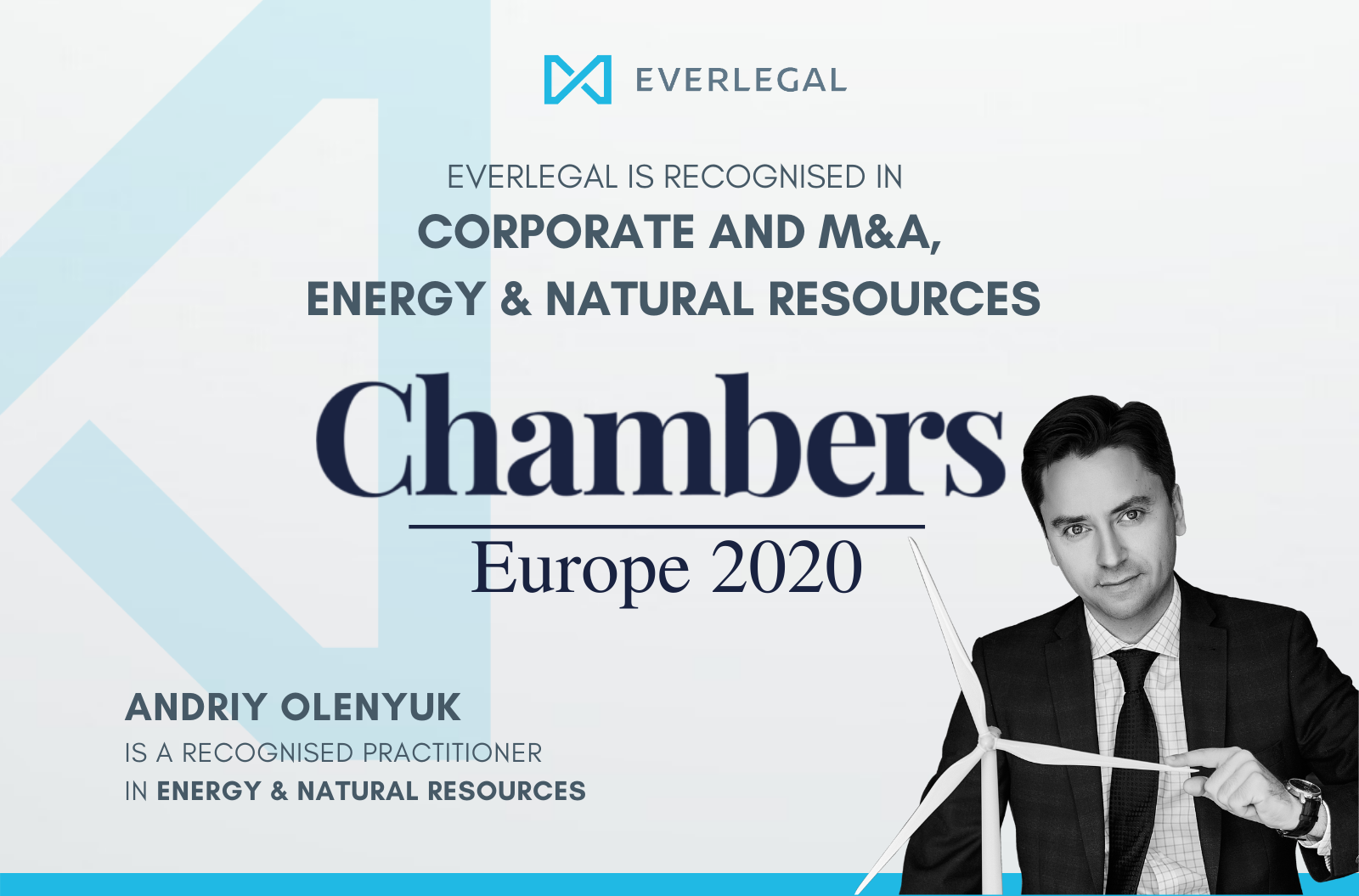 EVERLEGAL is recognised by Chambers Europe 2020